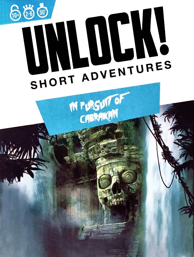 Unlock!: Short Adventures – In Pursuit of Cabrakan, Board Game